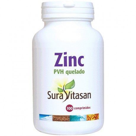 Zinc PVH Chelated 25 mg 100 Capsules