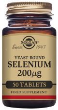 Selenium in Yeast 200mcg 50 Tablets