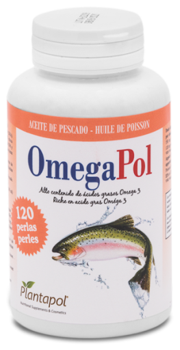 Omegapol Salmon Oil 500 mg. 120 Capsules