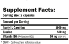 ALC - with Taurin &amp; Vitamine B6 Capsules