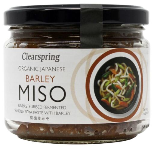 Organic unpasteurized mugi miso (barley, glass jar) 300 g
