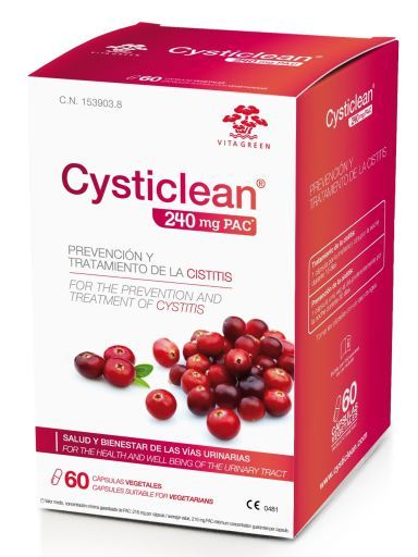 Cysticlean 240 mg 60 Capsule