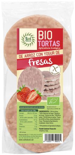 Tortias 6 Units Strawberry Yogurt with 100 gr