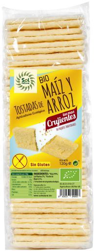 Toasted Corn and Rice Gluten Bio 200 gr