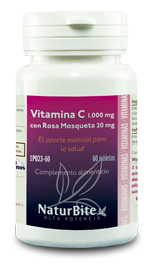 Vitamin C 1000 Mg.con Rosehip 20 Mg. 60 Comp.