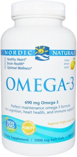 Omega3 Lemon 120 Softgels
