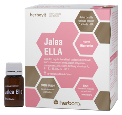 Herbovit Jelly Ella 16 Drinkable Ampoules x 10 ml