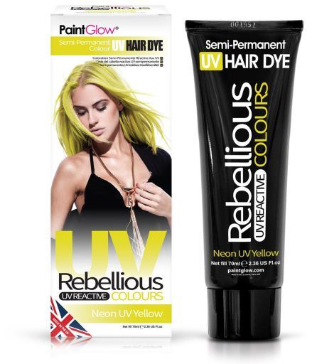 Rebellious Uv Reactive Semi-permanent Neon Dye 70 ml