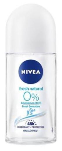 Roll on Deodorant 0% Aluminium Fresh Natural 50 ml