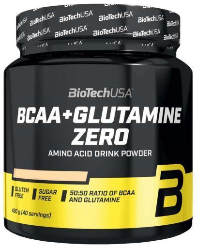 BCAA + Glutamine zero peach ice tea 480 gr