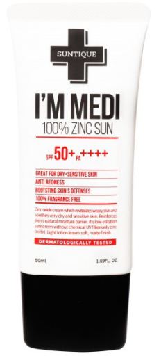 I&#39;M Medi 100% Zinc Sun SPF 50+ 50ml