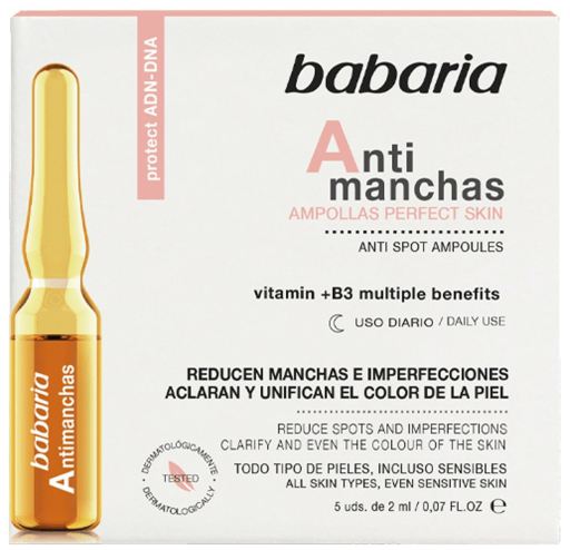 Babaria Anti-Dark Spot Facial Ampoules 10 ml