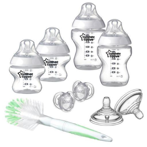 Closer to Nature Bottle Starter Kit 6 pieces white