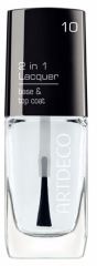 Lacquer 2 in 1 Base and Top Coat 10 ml