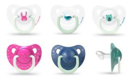 Night&amp;Day Pacifier Anatomical Silicone Nipple 0-6 M 2 units