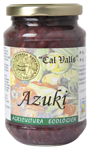 Organic Cooked Azukis 290 gr