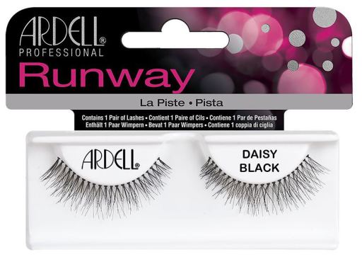 Runway Daisy False Eyelashes Black