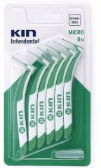 Micro Interdental Brush Set 0.9 mm 6 Units