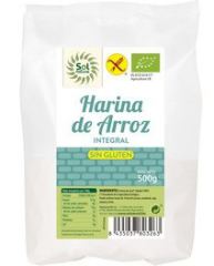 Brown Rice Flour without Gluten Bio 500 gr