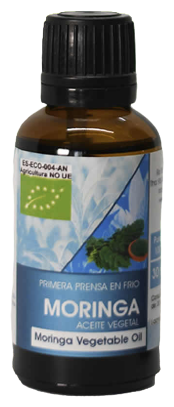 Organic Moringa Vegetable Oil 30ml