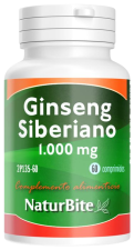 Siberian Ginseng 1000 Mg 60 Tablets