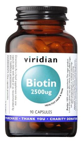 Biotin 2500 Ug 90 Vegetable Capsules