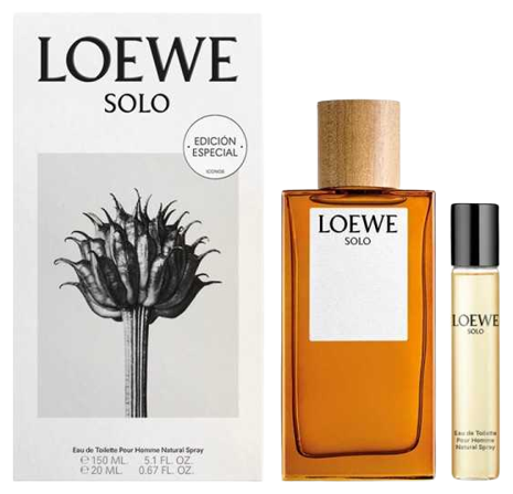 Solo Eau de Toilette Vaporizer 150 ml+Mini 20 ml