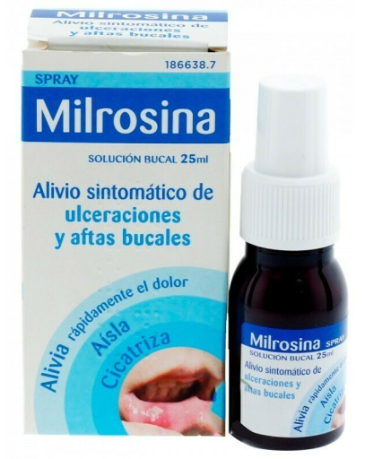 Milrosina Spray Oral Solution 25 ml