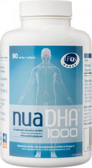 Nua Dha 1000 mg 90 Softgels