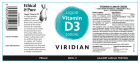 Vegan Liquid Vitamin D3 2000IU 50 ml
