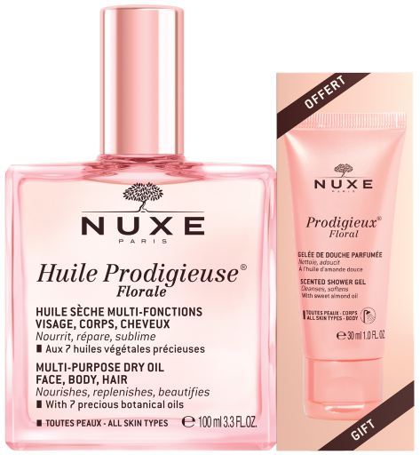 Huile Prodigieuse Floral 100 ml + Prodigieux Floral Shower Gel 30 ml