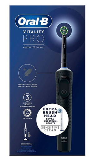 Vitality Pro Electric Toothbrush Black 1 Unit
