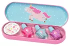Unicorn Nail Polish + Stickers 4 Pieces