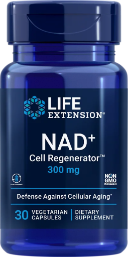 Life Extension Nad+ Cell Formula 300 mg 30 Vegetarian Capsules