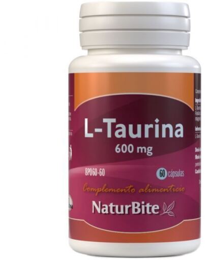 L-Taurine 600 Mg 60 Capsules