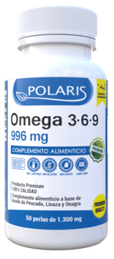 Omega 3-6-9 996 mg 50 Capsules