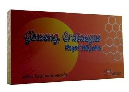 Ginseng Crataegus 20 Ampoules