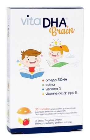 Vitadha Brain Strawberry-Lemon 30 Tablets