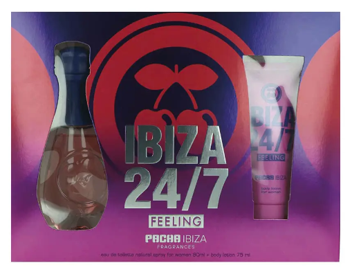Ibiza Feeling Eau de Toilette Spray 80 ml + Body Lotion 75 ml