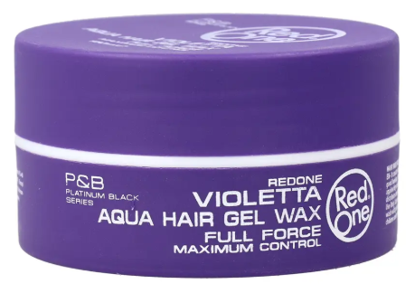 Violetta Aqua Hair Gel Wax Strong Hold Wax 150 ml