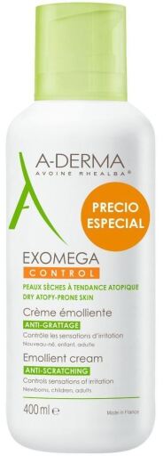 Exomega Control Emollient Cream 400 ml