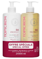 Da Protect Emollient Balm 500 ml + Cleansing Gel 500 ml