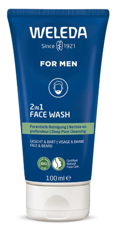 For Men 2 in 1 Face &amp; Beard Cleansing Gel 100 ml