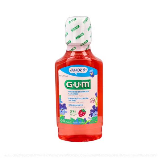 Junior Mouthwash +6 Years Strawberry 300 ml