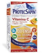 Protecsapin Vitamin C 500 mg +D3+ Selenium+Zinc 60 Capsules