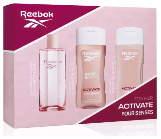 Reebok Activate Your Senses Woman 3-Piece Case