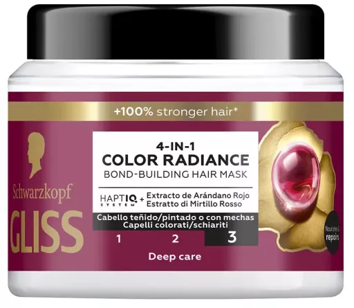 Schwarzkopf Gliss Color Perfector Mask 400 ml