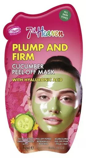 7th Heaven Peel-Off Plump and Firm Cucumber with Hyaluronic Acid 10 ml